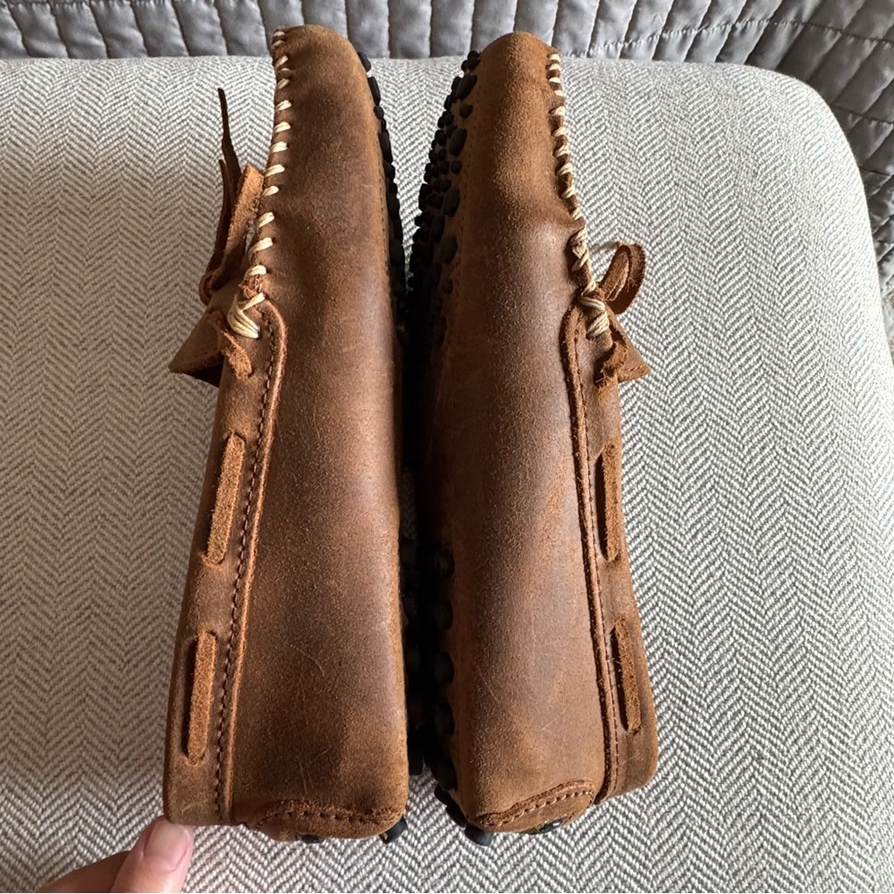 Minnetonka Men’s Moccasins Classic Driver Loafer Size 10 - Picture 5 of 10